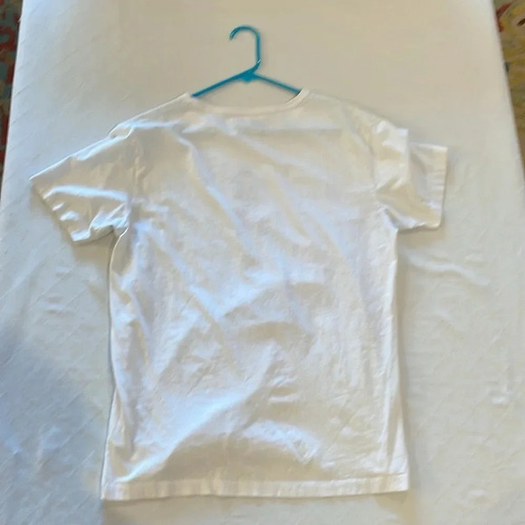 Prism White Graphic Tee - Surf Design - Picture 5 of 5
